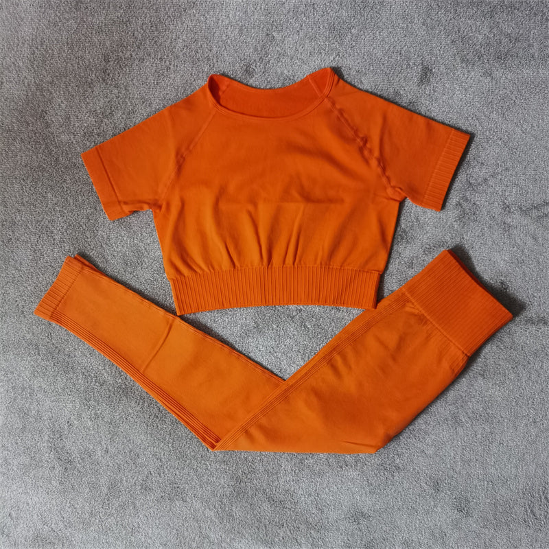 High Waist Seamless set image 2