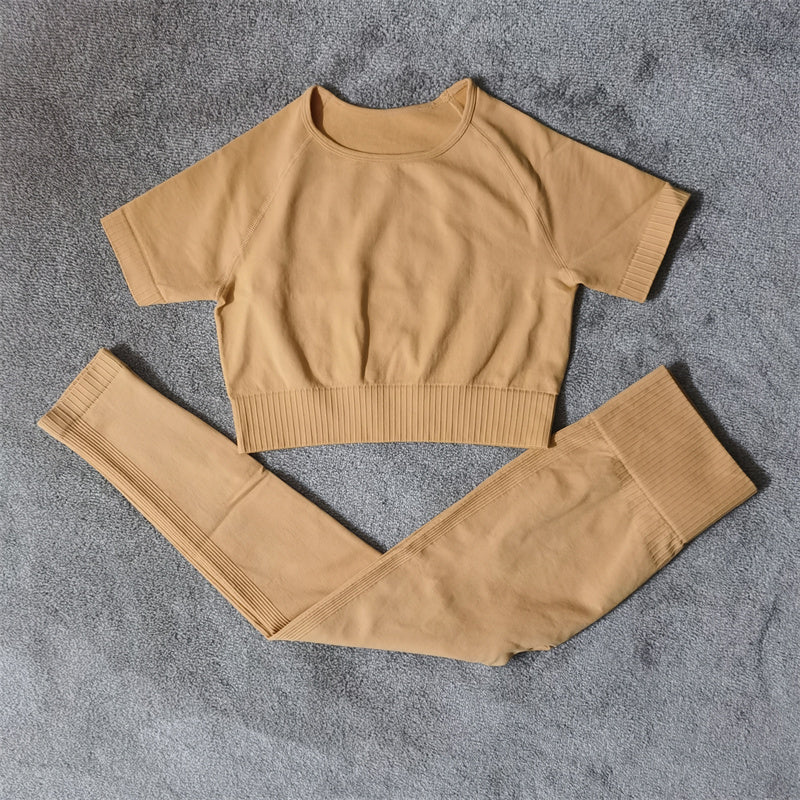 High Waist Seamless set image 1
