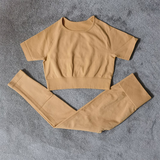 High Waist Seamless set image 1